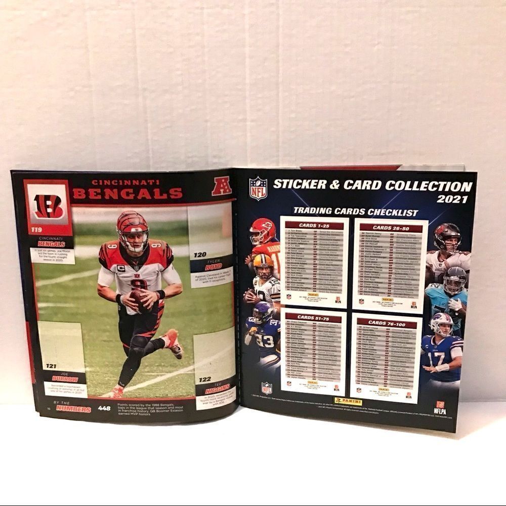 New 2021 NFL sticker& card collection book - Picture 3 of 4